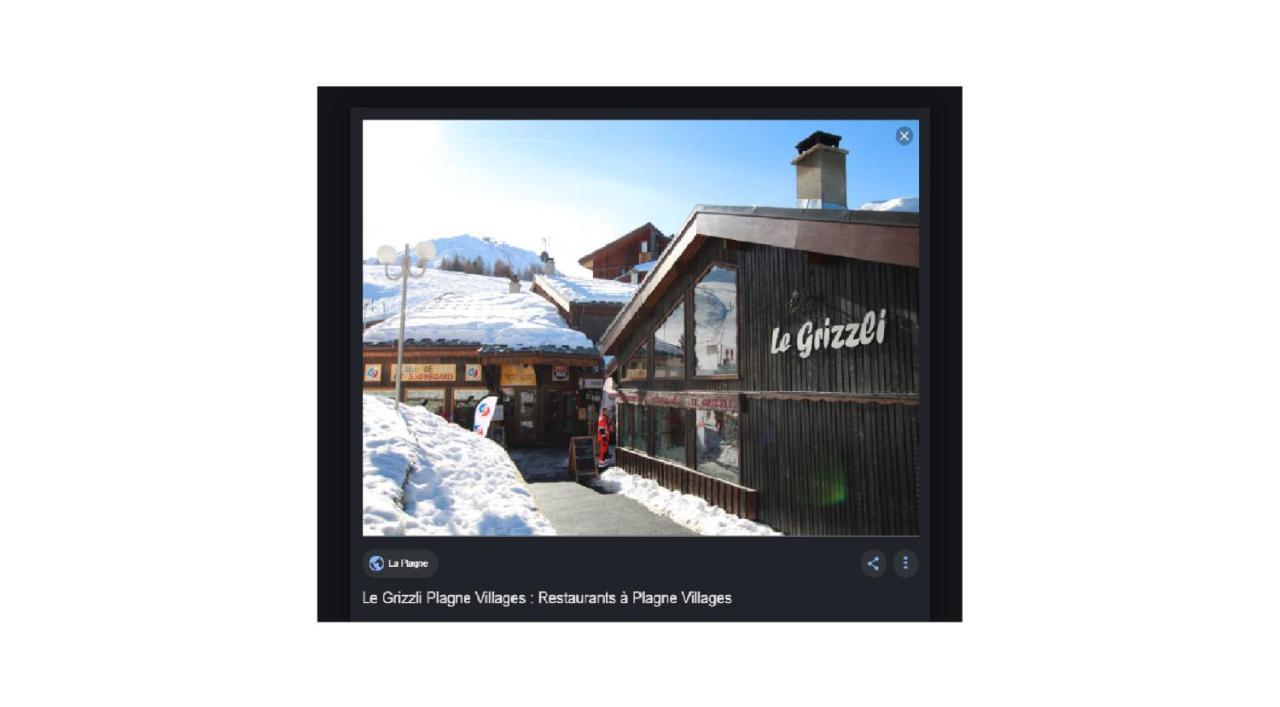 Studio 1 Piece Plagne Village 4 Personnes 2050 M Pied Des Pistes La Plagne Dış mekan fotoğraf